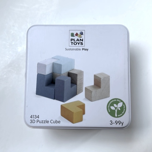 Plan Toys PlanMini - 3D Puzzle Cube - Picture 6 of 13